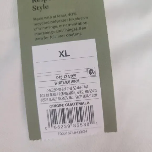 Goodfellow & Co White XL Agathla Park Short Sleeve Graphic T-Shirt - Picture 7 of 7